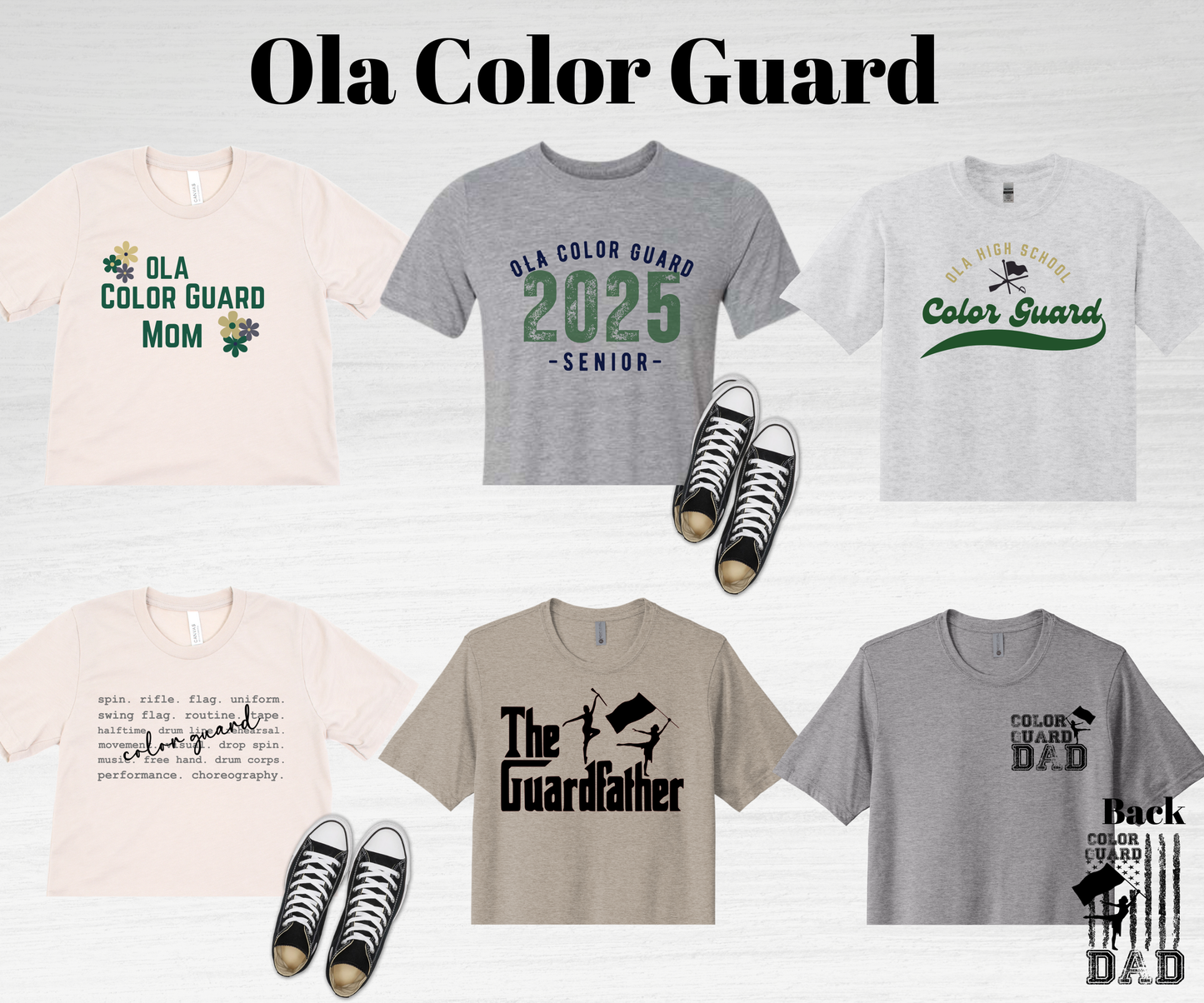 OLA Color Guard Spirit Wear