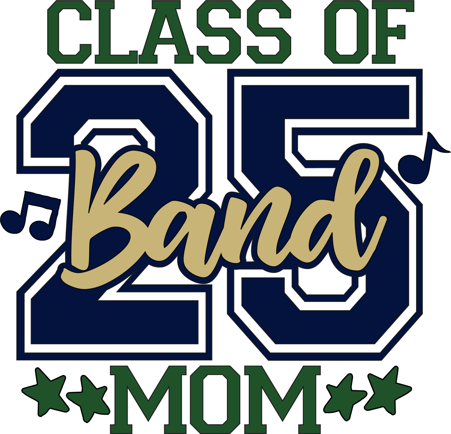 Senior 25 Band Or Guard
