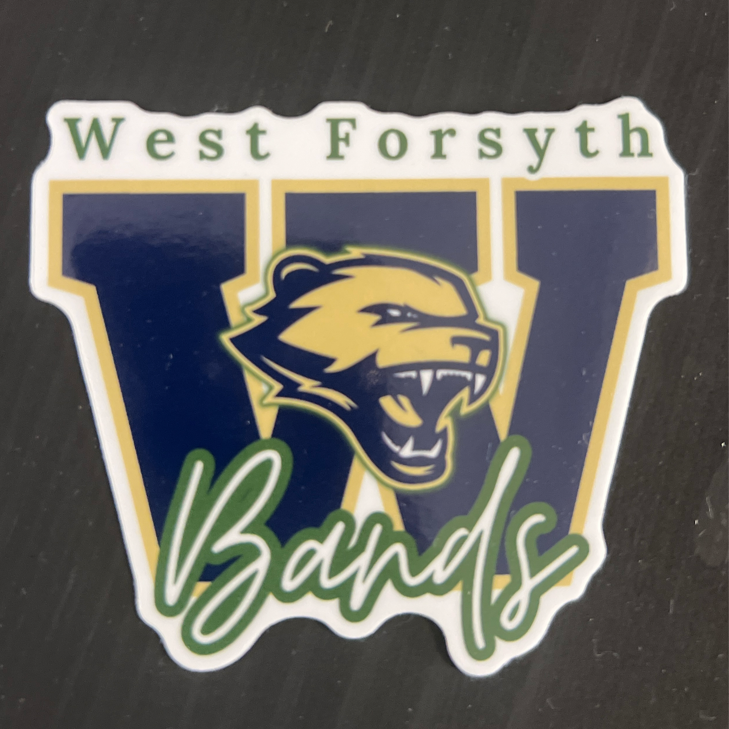 West Band sticker - small