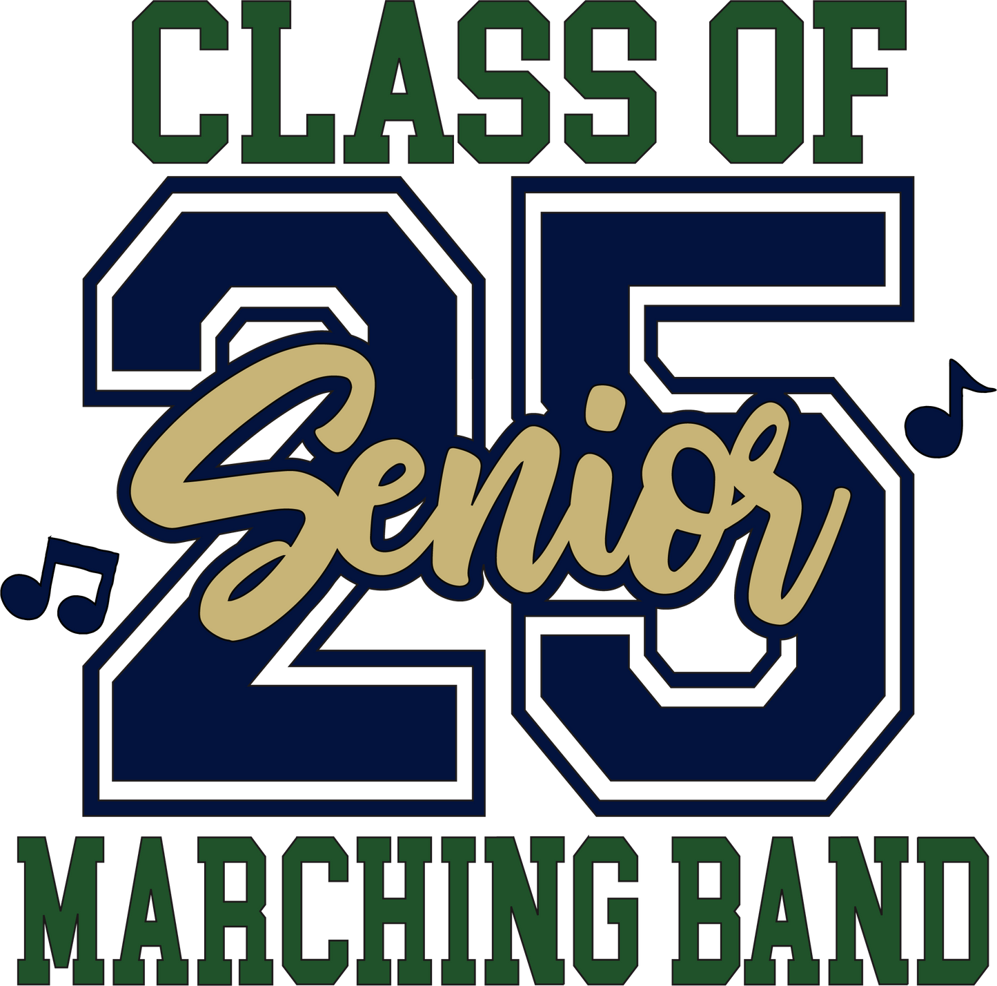 Senior 25 Band Or Guard
