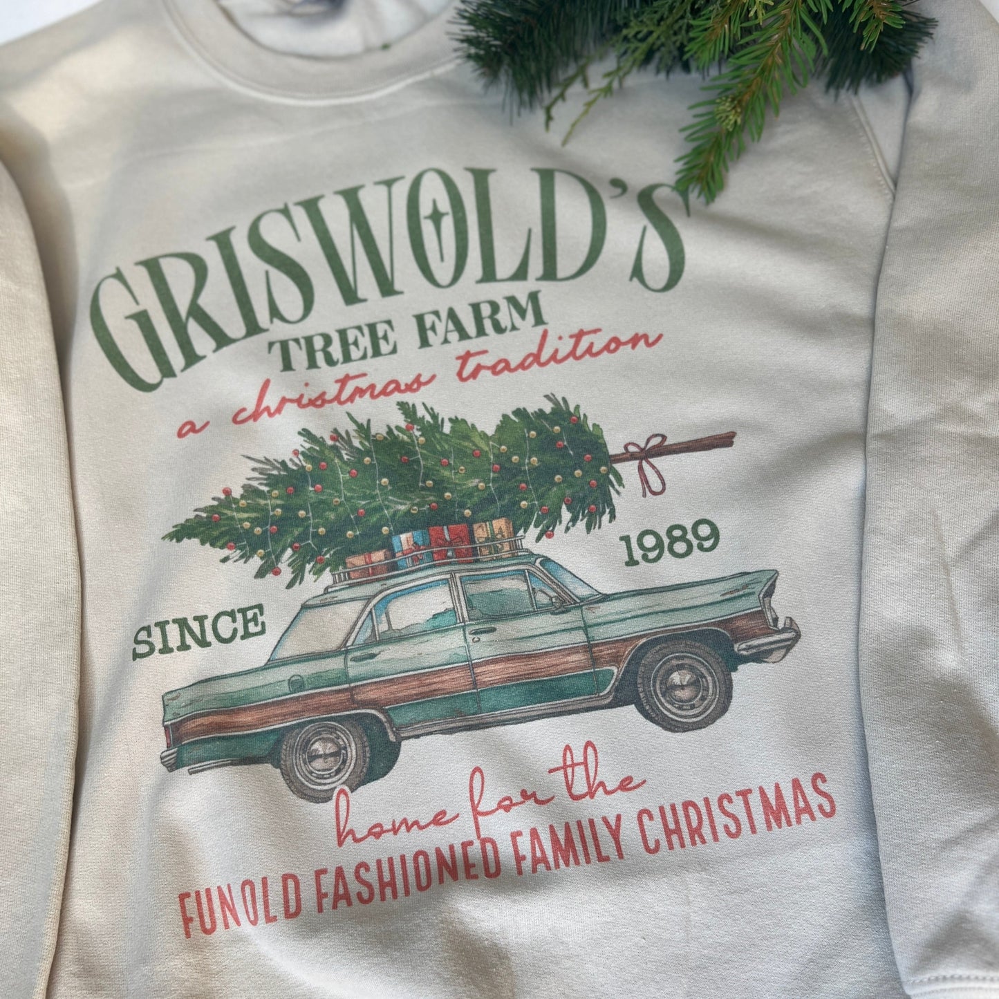 Griswold's Tree Farm Crewneck Sweatshirt