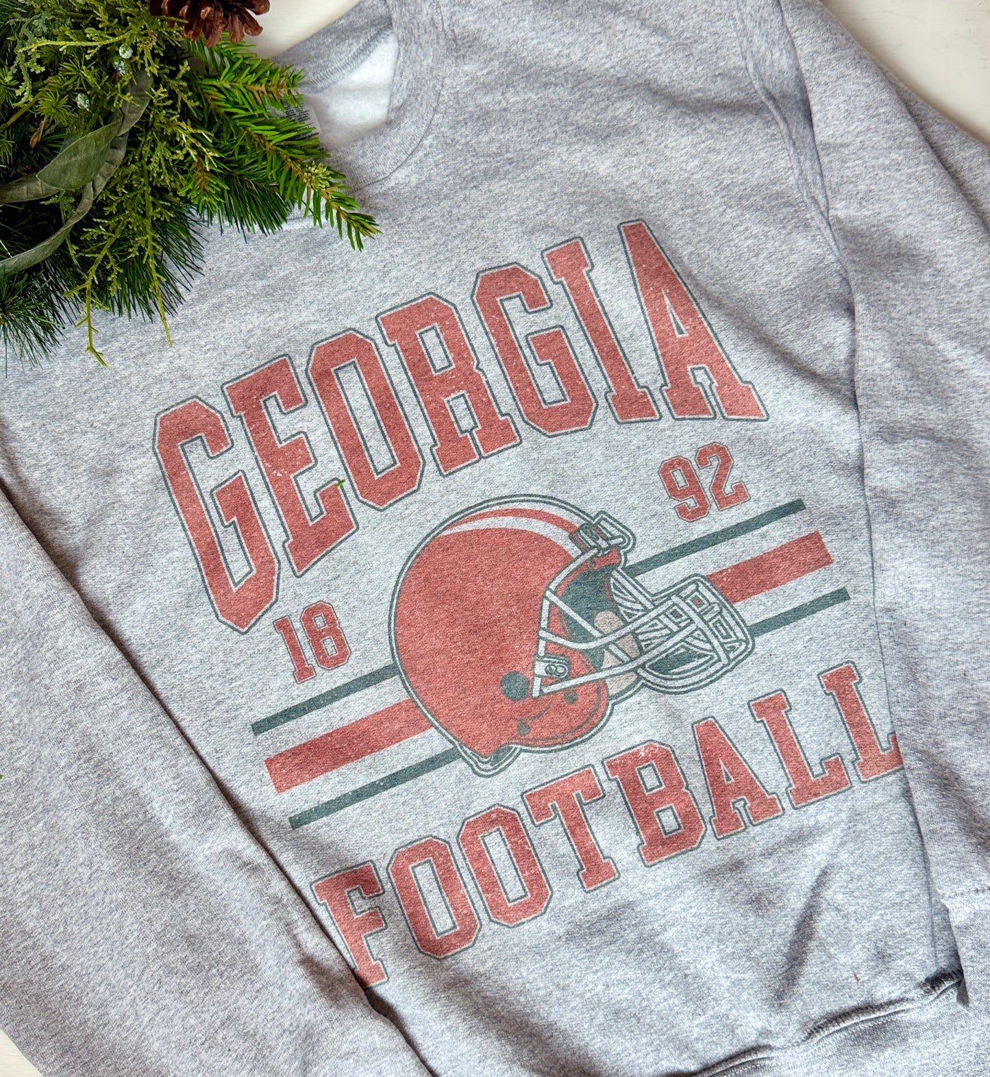 GA Vintage College Crewneck Sweatshirt