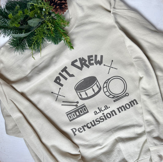 Pit Crew Percussion Mom/Dad