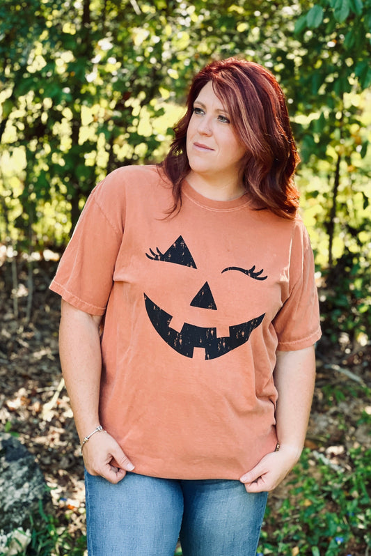 Pumpkin Face Tee