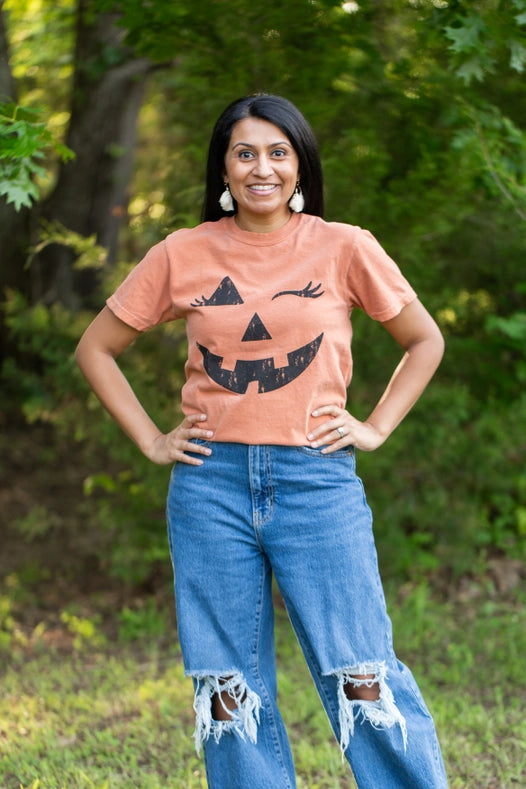 Pumpkin Face Tee