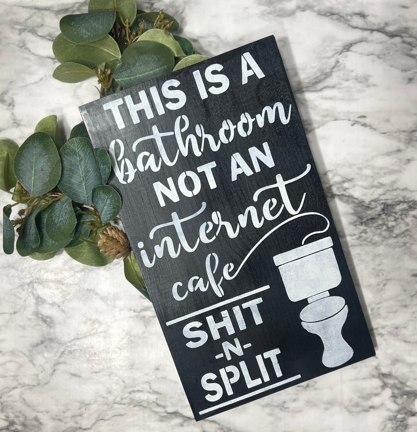 Bathroom - Not an Internet Cafe